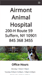 Mobile Screenshot of airmontanimalhospital.com
